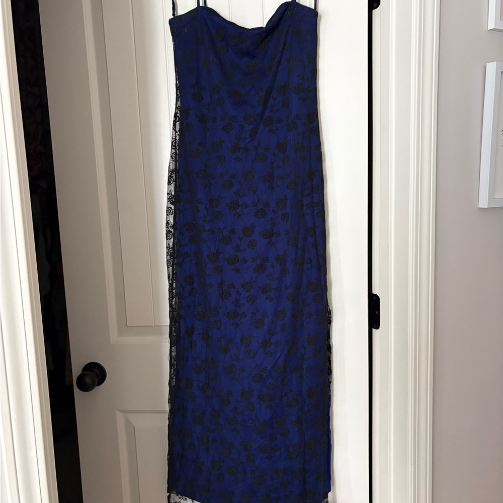 Joules Navy Floral Dress